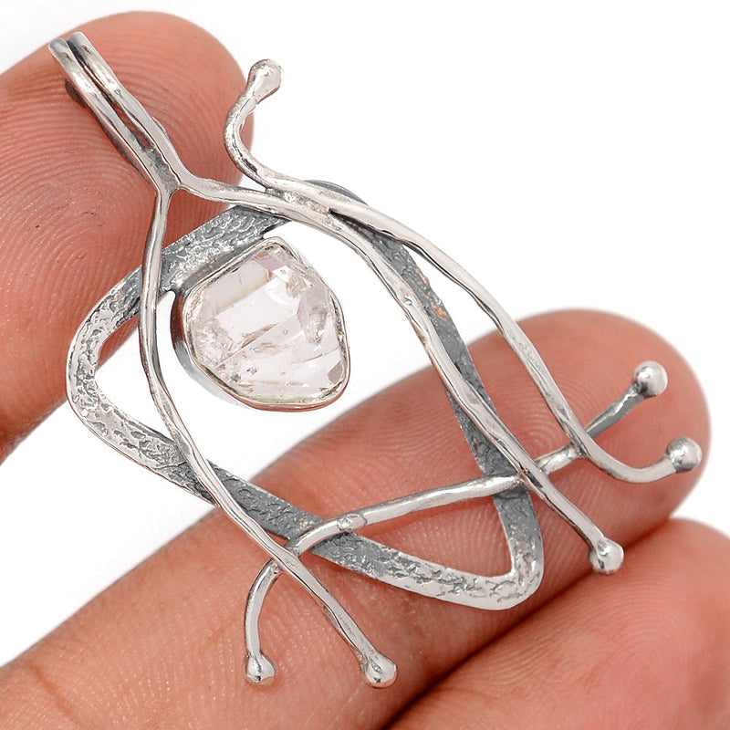 1.8" Designer - Herkimer Diamond Pendants - DSNP2415