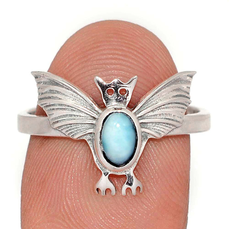 Bat - Larimar Ring - DSNR103