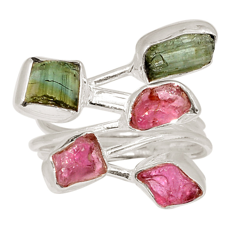 Designer - Pink & Green Tourmaline Rough - DSNR145