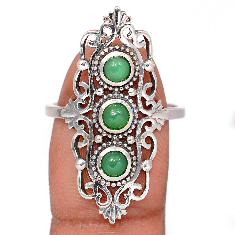 Southwest - Chrysoprase Rings - DSNR238
