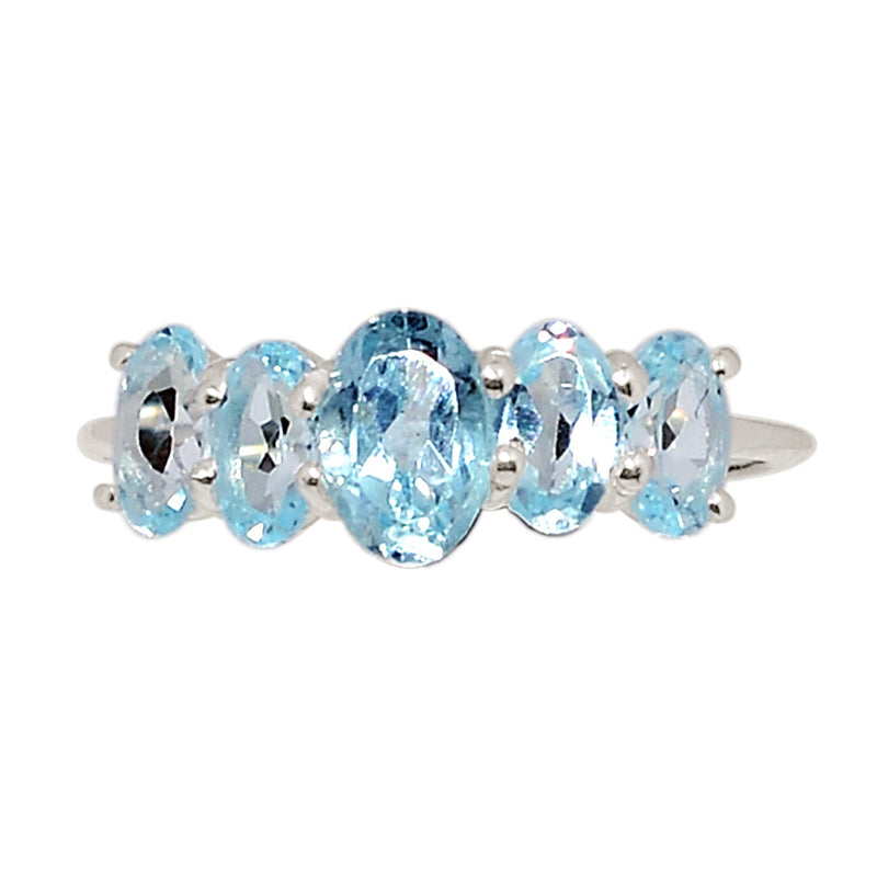 Designer - Blue Topaz Ring - DSNR331