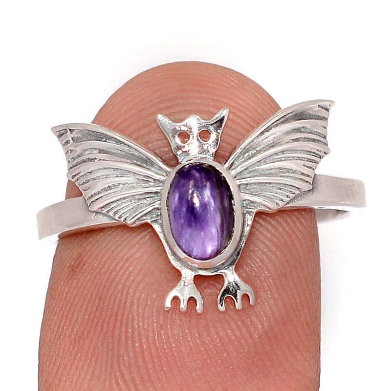 Bat - Charoite Ring - DSNR86