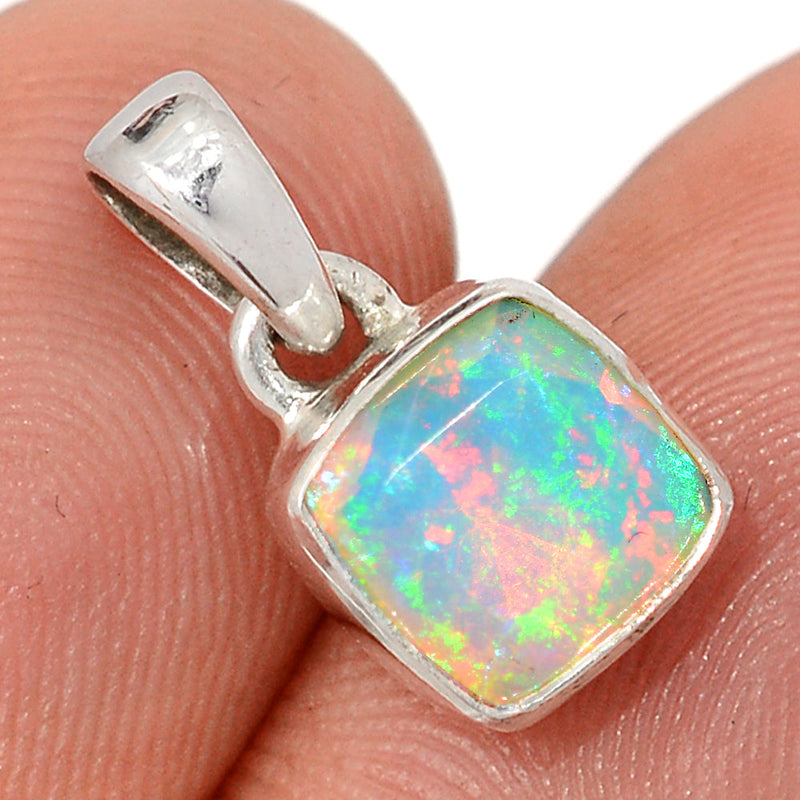 0.6" Ethiopian Opal Faceted Pendants - EOFP2259