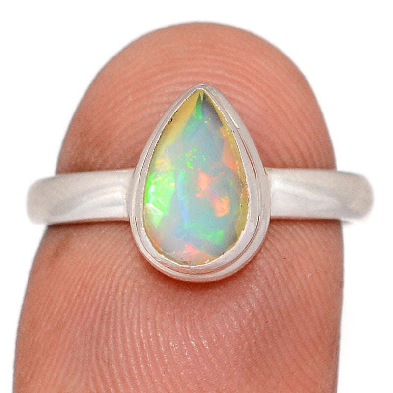 Ethiopian Opal Faceted Ring - EOFR17