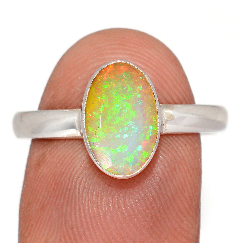 Ethiopian Opal Faceted Ring - EOFR1