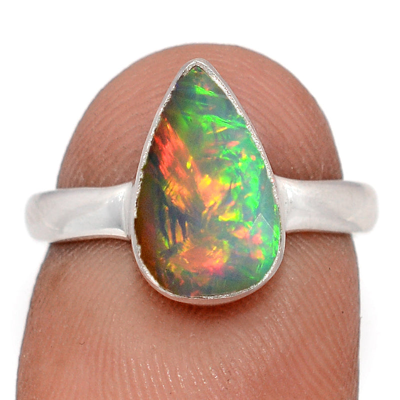 Ethiopian Opal Faceted Ring - EOFR2366