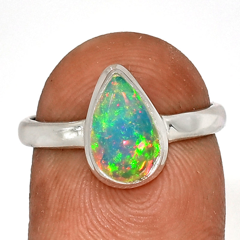 Ethiopian Opal Faceted Ring - EOFR2461