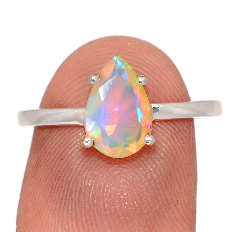 Claw - Ethiopian Opal Faceted Ring - EOFR2469