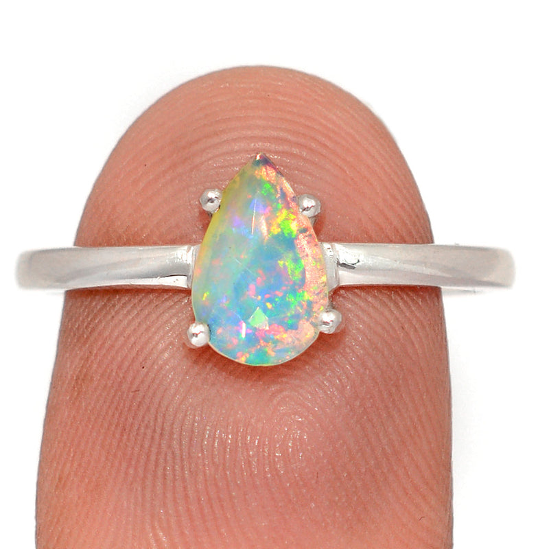 Claw - Ethiopian Opal Faceted Ring - EOFR2476