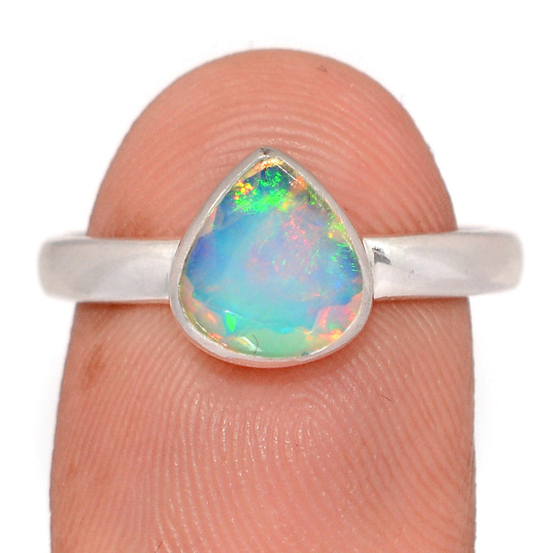 Ethiopian Opal Faceted Ring - EOFR2506