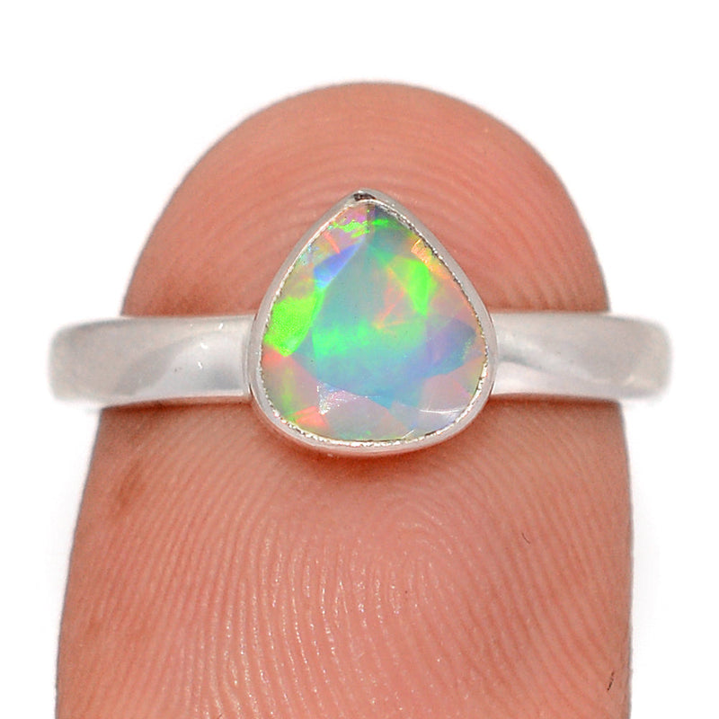 Ethiopian Opal Faceted Ring - EOFR2511