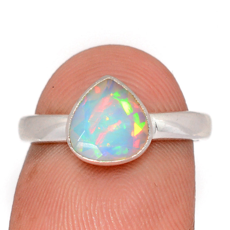 Ethiopian Opal Faceted Ring - EOFR2521