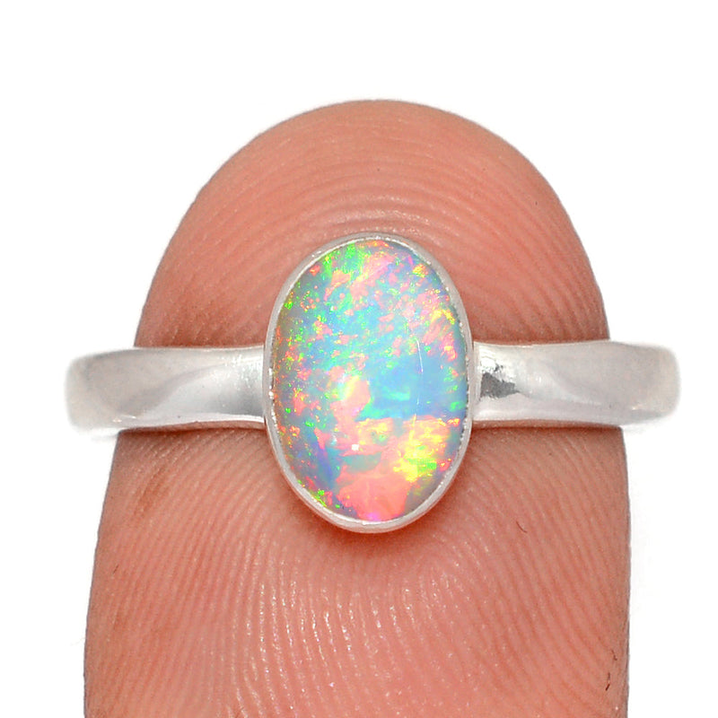Ethiopian Opal Faceted Ring - EOFR2523