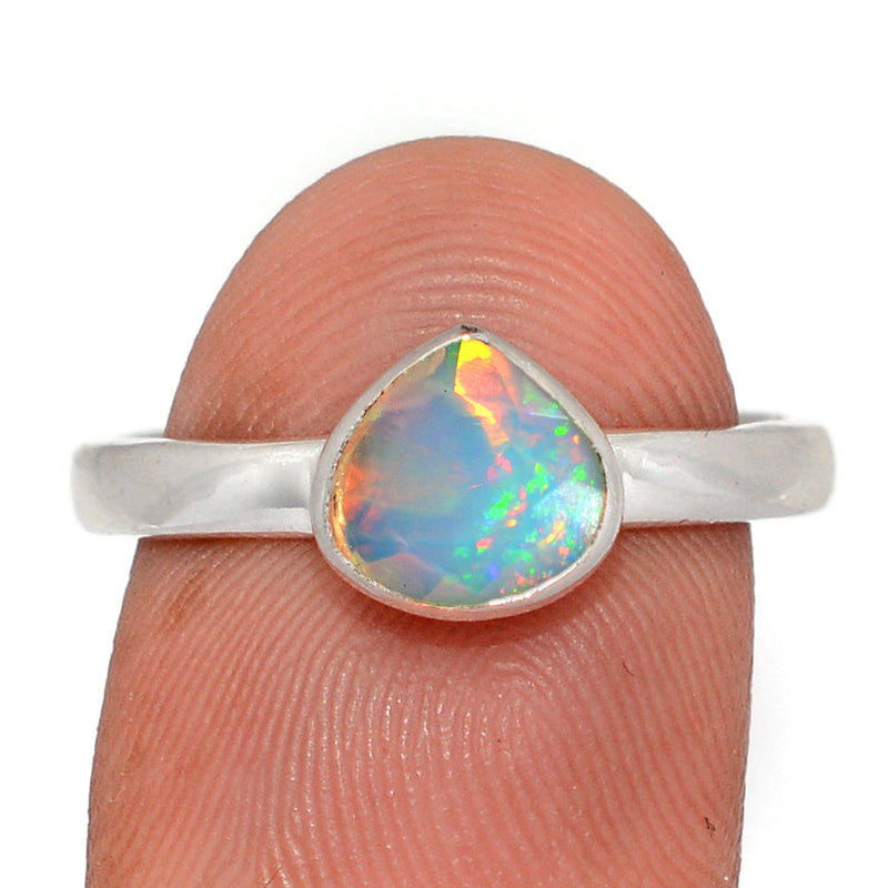 Ethiopian Opal Faceted Ring - EOFR2526