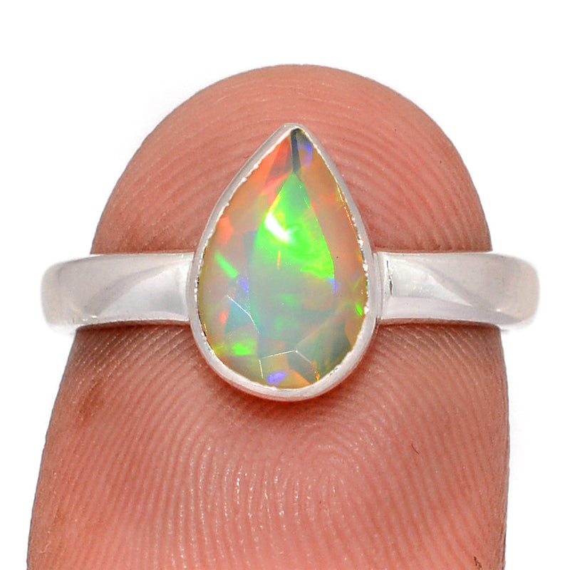 Ethiopian Opal Faceted Ring - EOFR2527