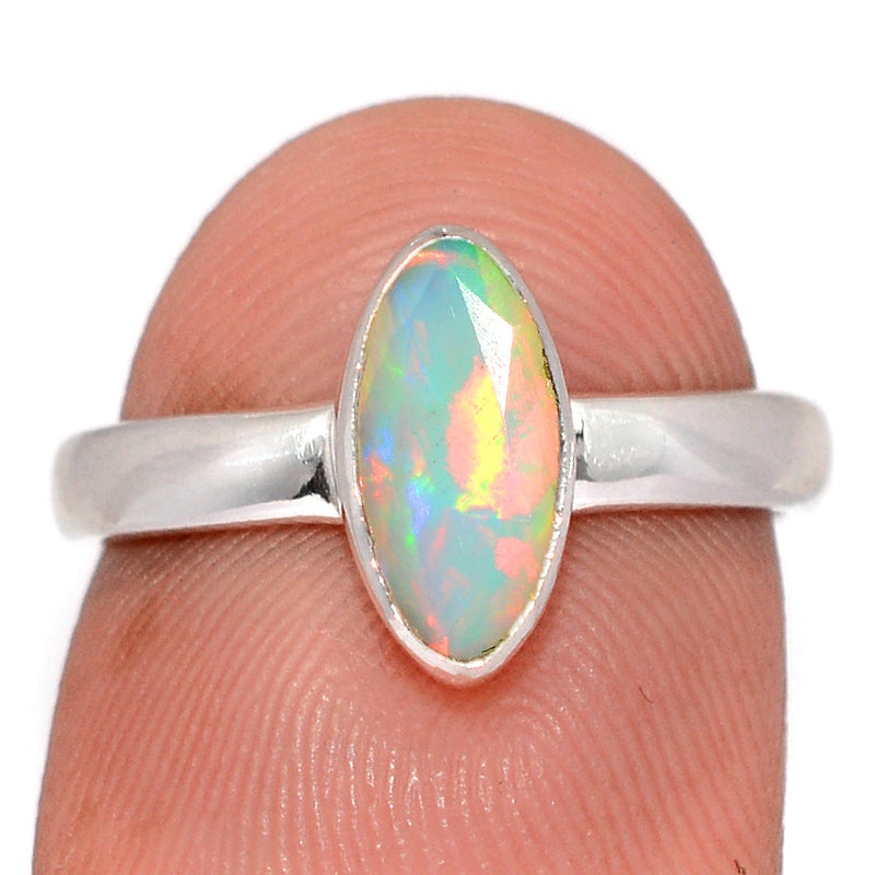 Ethiopian Opal Faceted Ring - EOFR2529