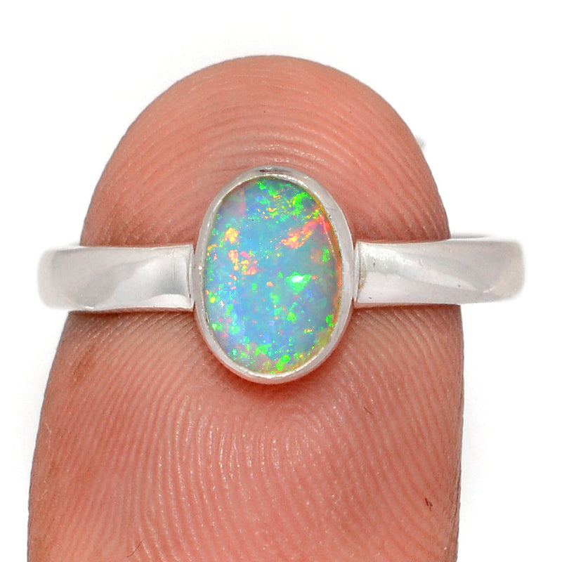Ethiopian Opal Faceted Ring - EOFR2532
