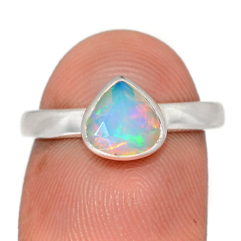 Ethiopian Opal Faceted Ring - EOFR2533