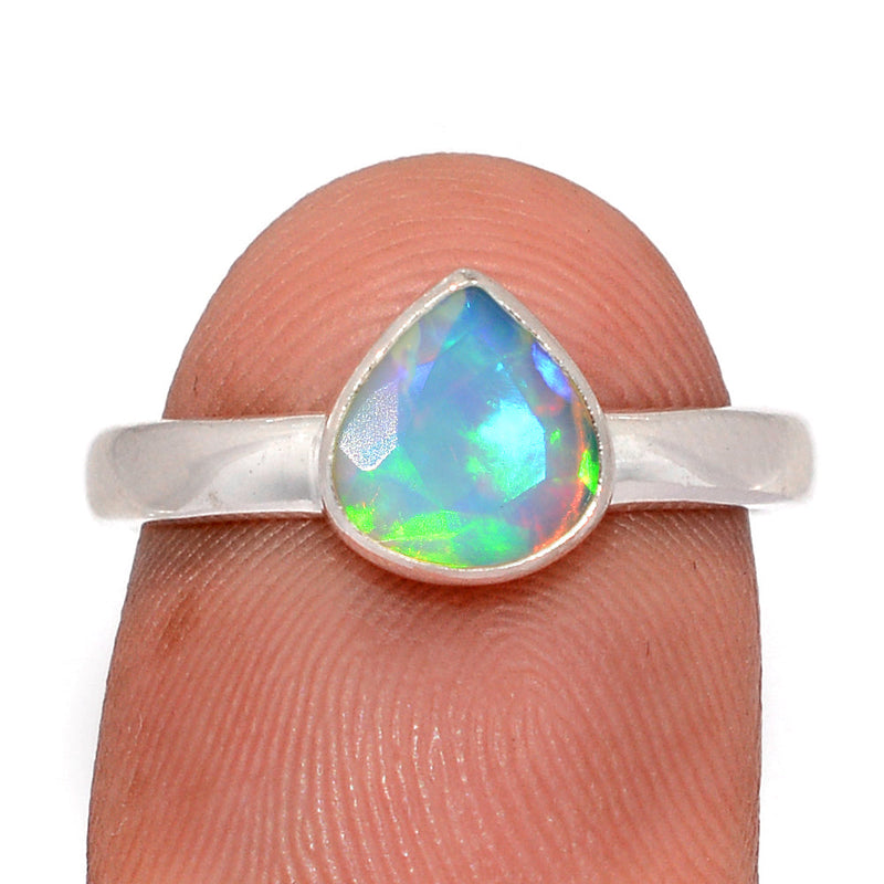 Ethiopian Opal Faceted Ring - EOFR2536