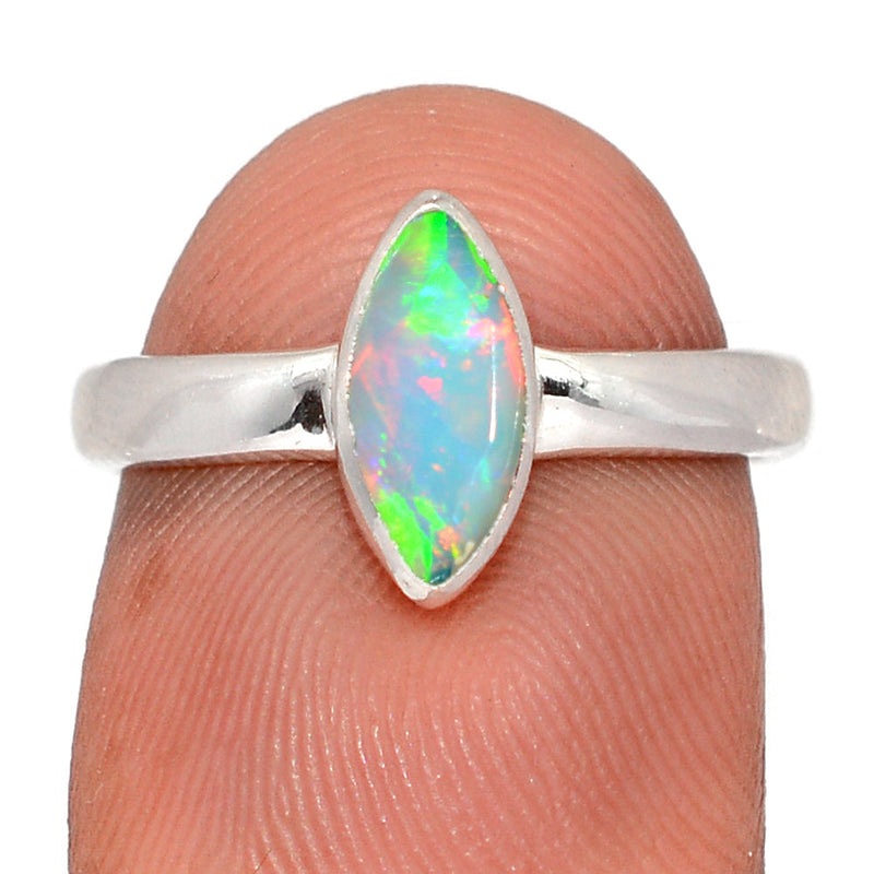 Ethiopian Opal Faceted Ring - EOFR2542