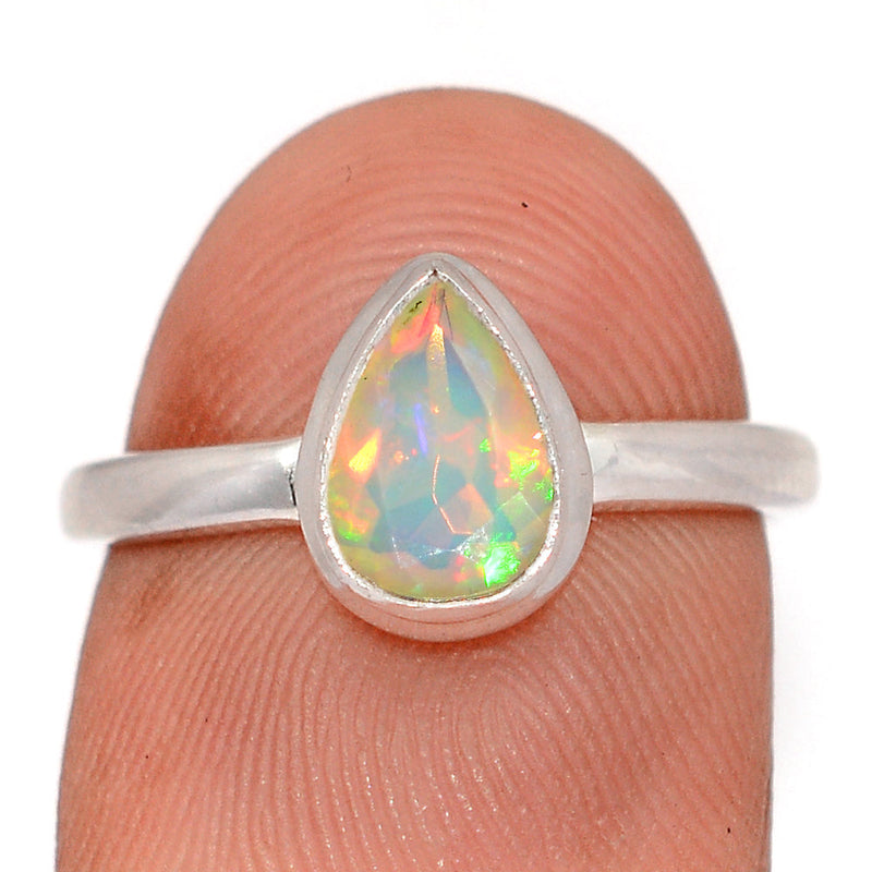 Ethiopian Opal Faceted Ring - EOFR2547