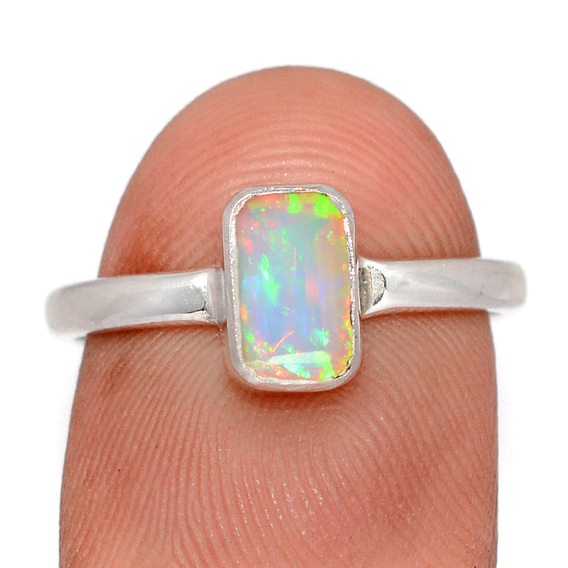 Ethiopian Opal Faceted Ring - EOFR2553