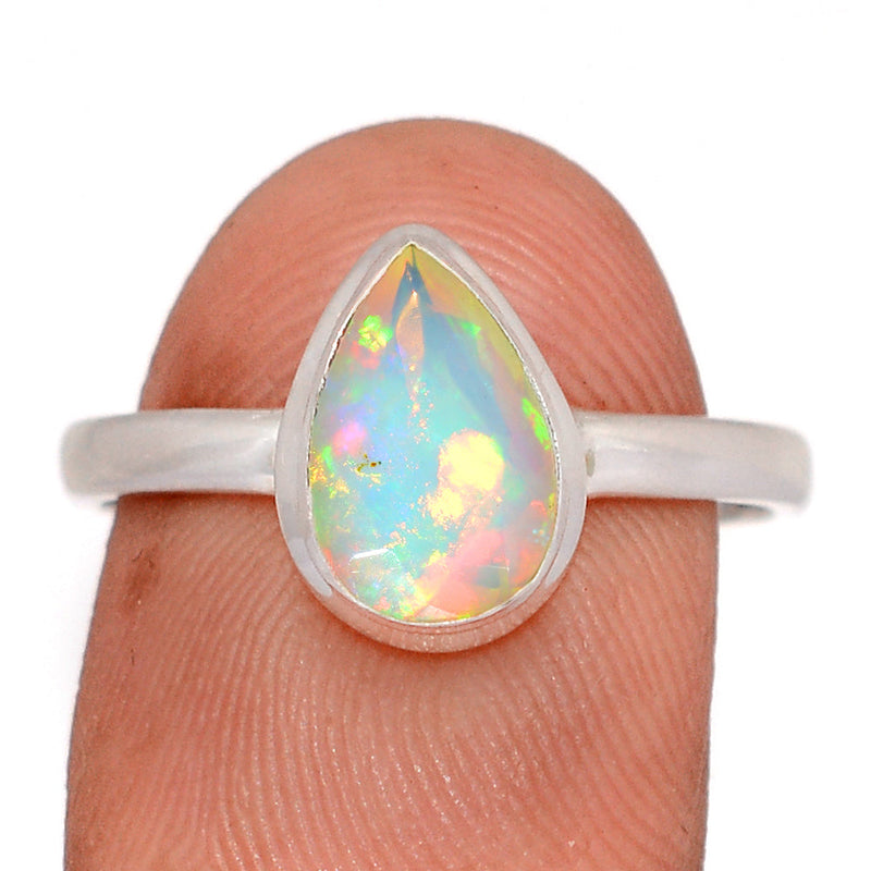 Ethiopian Opal Faceted Ring - EOFR2591