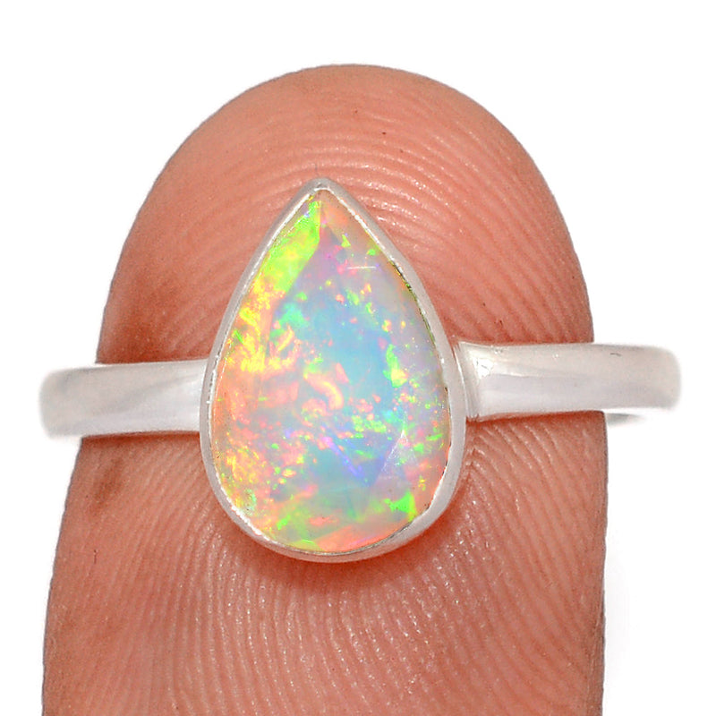 Ethiopian Opal Faceted Ring - EOFR2596
