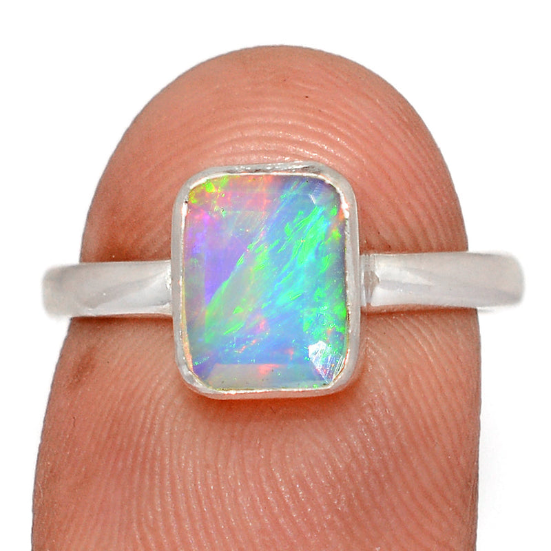 Ethiopian Opal Faceted Ring - EOFR2598