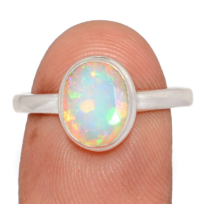 Ethiopian Opal Faceted Ring - EOFR2599