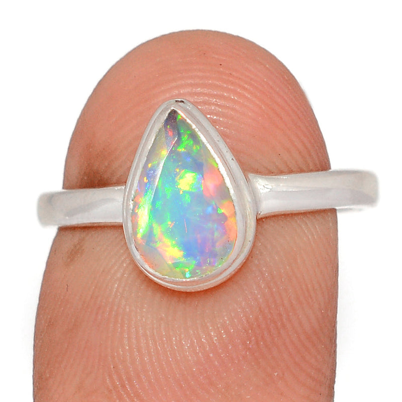 Ethiopian Opal Faceted Ring - EOFR2600