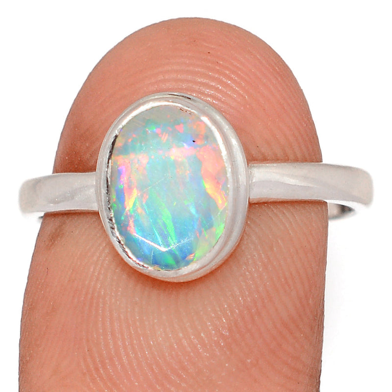 Ethiopian Opal Faceted Ring - EOFR2601