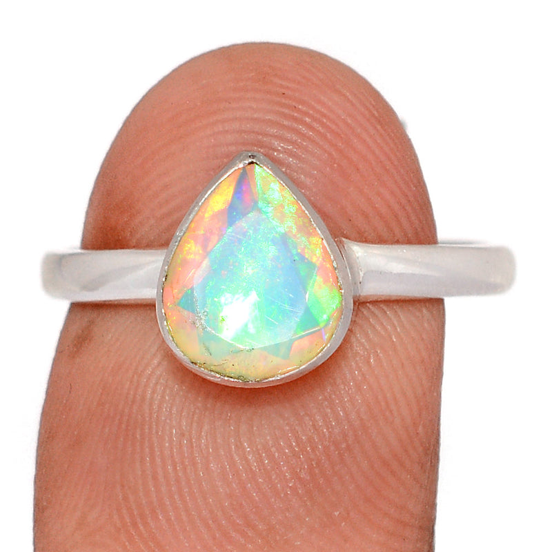 Ethiopian Opal Faceted Ring - EOFR2604