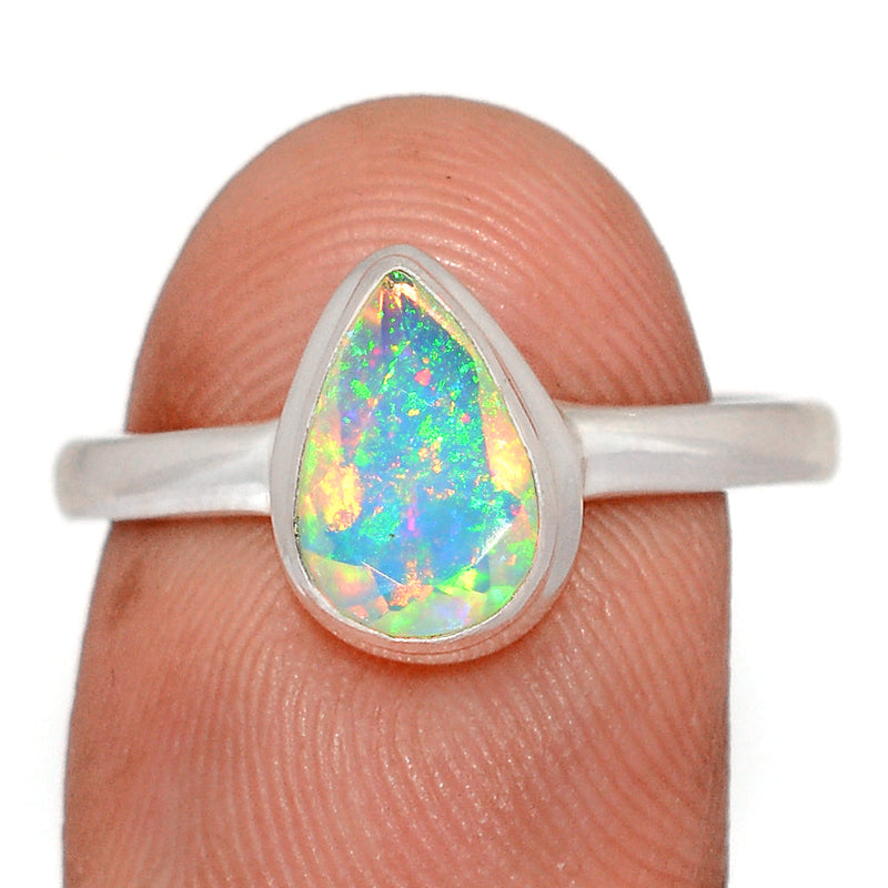 Ethiopian Opal Faceted Ring - EOFR2606