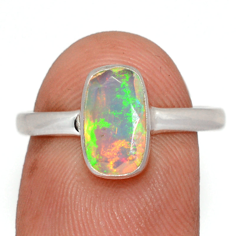 Ethiopian Opal Faceted Ring - EOFR2607