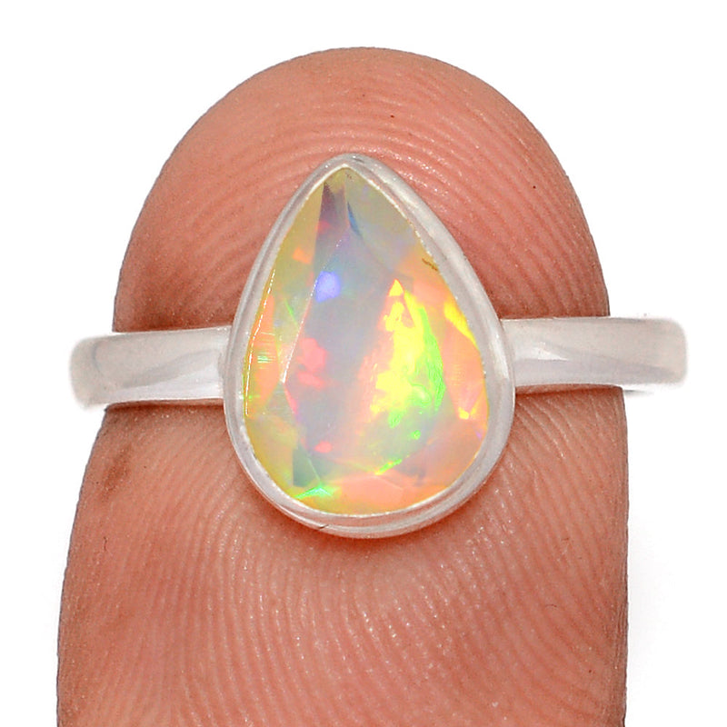 Ethiopian Opal Faceted Ring - EOFR2613