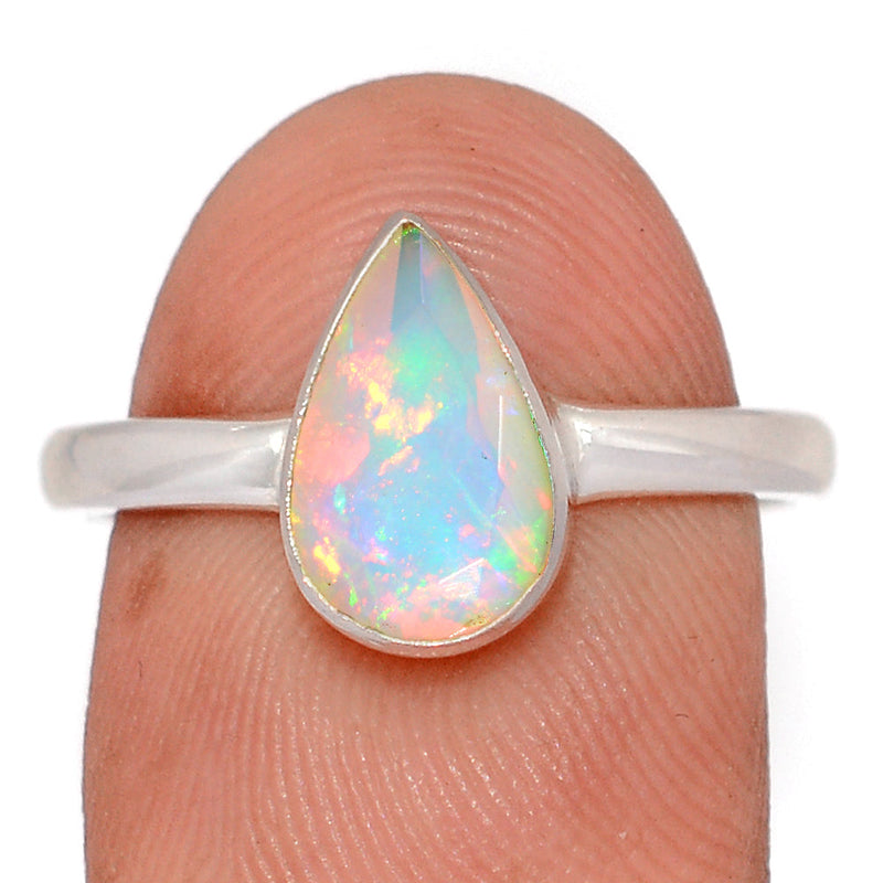 Ethiopian Opal Faceted Ring - EOFR2615