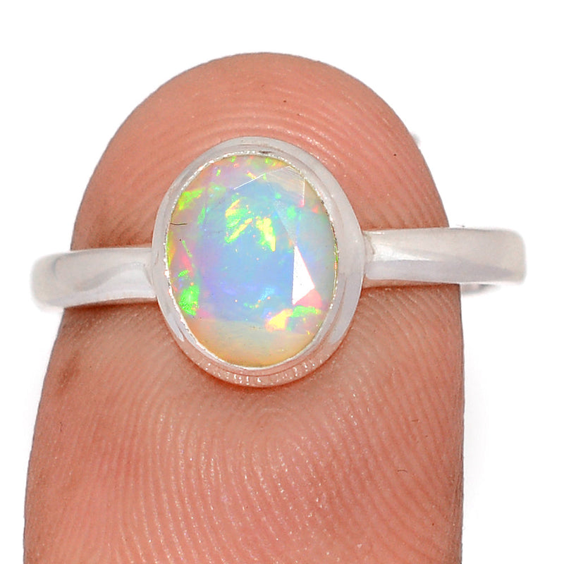 Ethiopian Opal Faceted Ring - EOFR2616