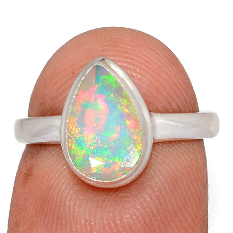 Ethiopian Opal Faceted Ring - EOFR2624