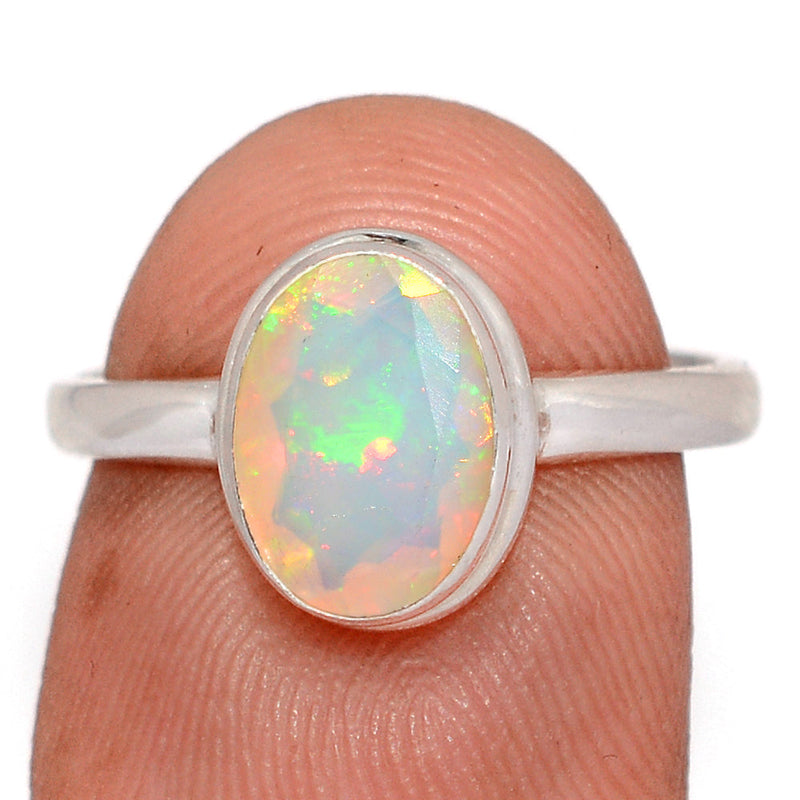 Ethiopian Opal Faceted Ring - EOFR2625