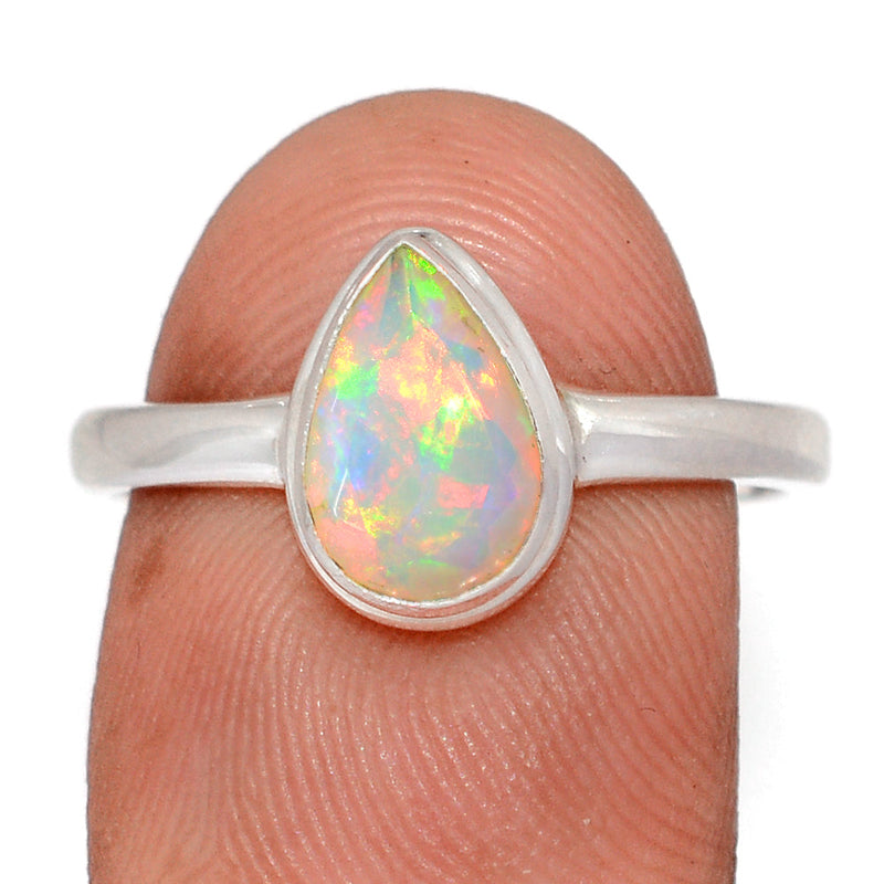 Ethiopian Opal Faceted Ring - EOFR2626