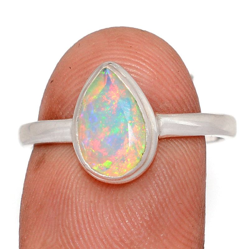 Ethiopian Opal Faceted Ring - EOFR2633