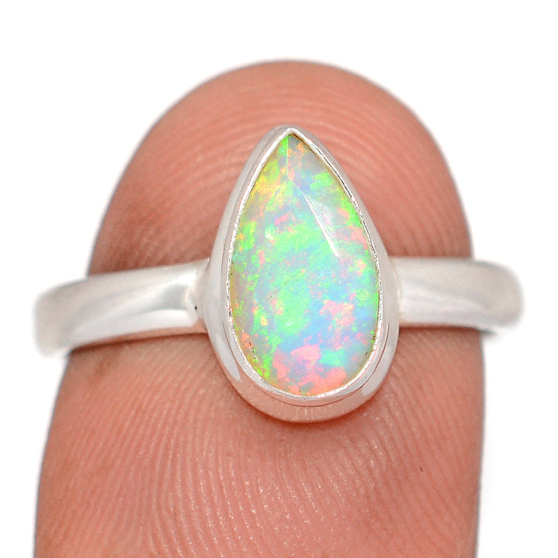 Ethiopian Opal Faceted Ring - EOFR27
