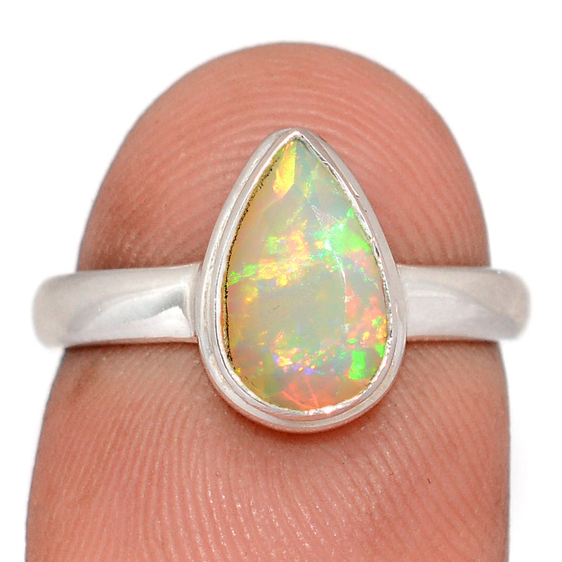 Ethiopian Opal Faceted Ring - EOFR29