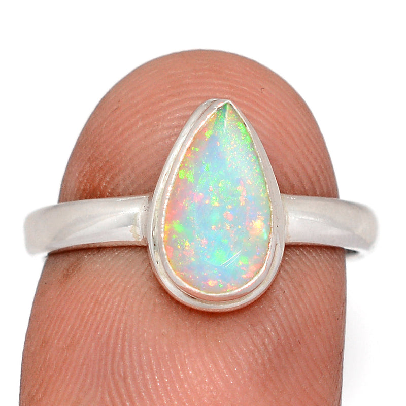 Ethiopian Opal Faceted Ring - EOFR44