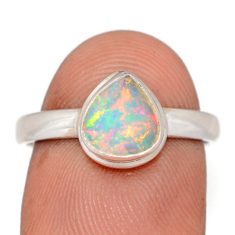 Ethiopian Opal Faceted Ring - EOFR45