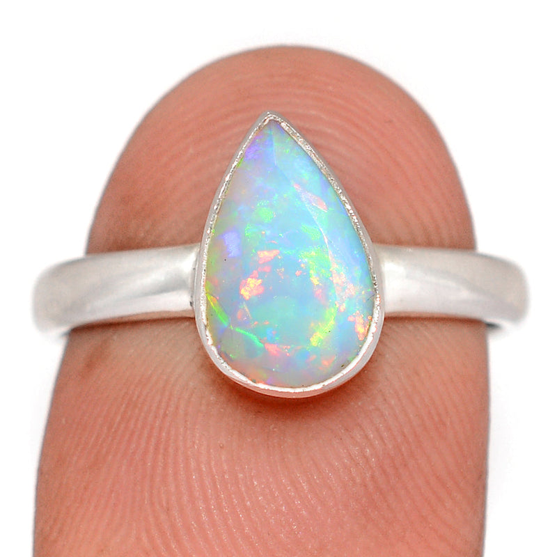 Ethiopian Opal Faceted Ring - EOFR9