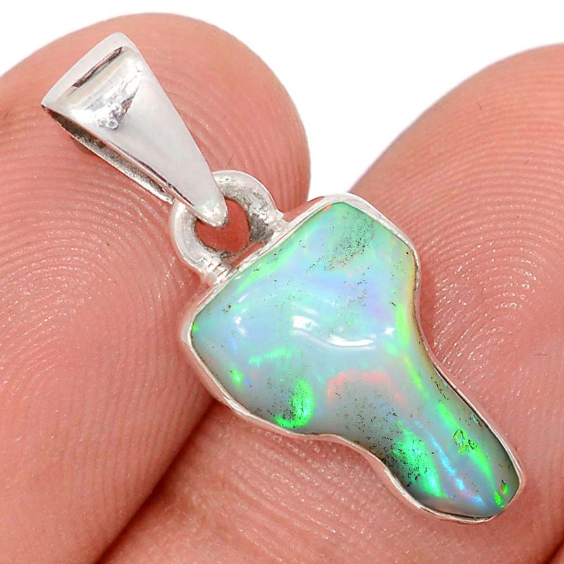 1" Ethiopian Opal Polish Rough Pendants - EPRP1011