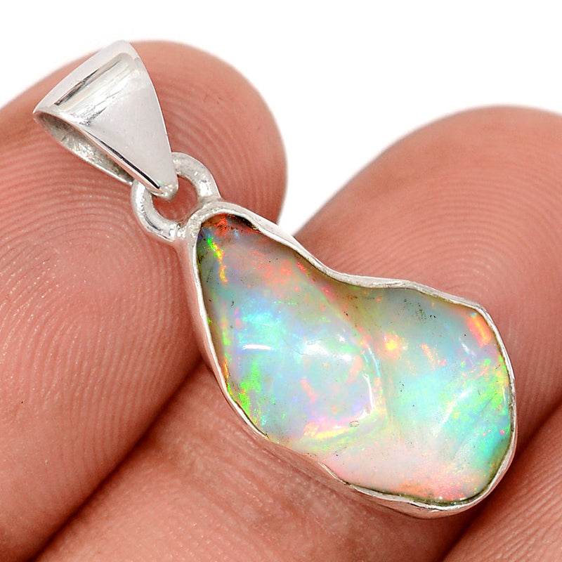 1.1" Ethiopian Opal Polish Rough Pendants - EPRP1026