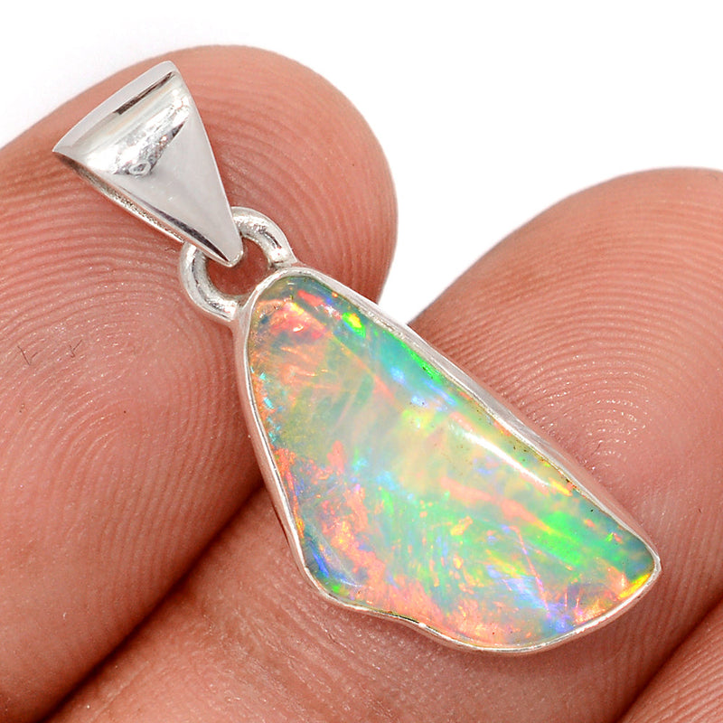 1.1" Ethiopian Opal Polish Rough Pendants - EPRP1045